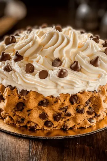 Chocolate Chip Cookie Cake