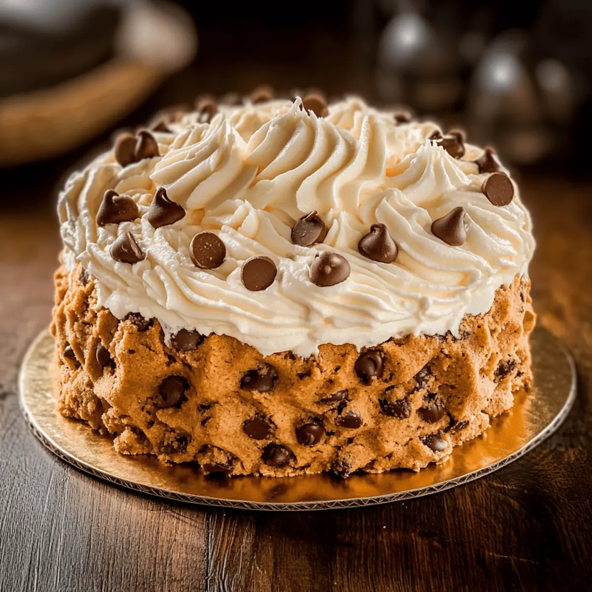 Chocolate Chip Cookie Cake