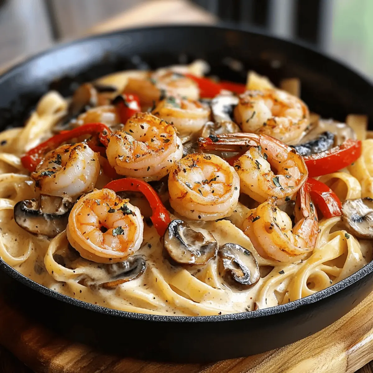 Creamy Shrimp Stroganoff: A Quick Cajun Twist for Dinner 4 Shrimp Stroganoff