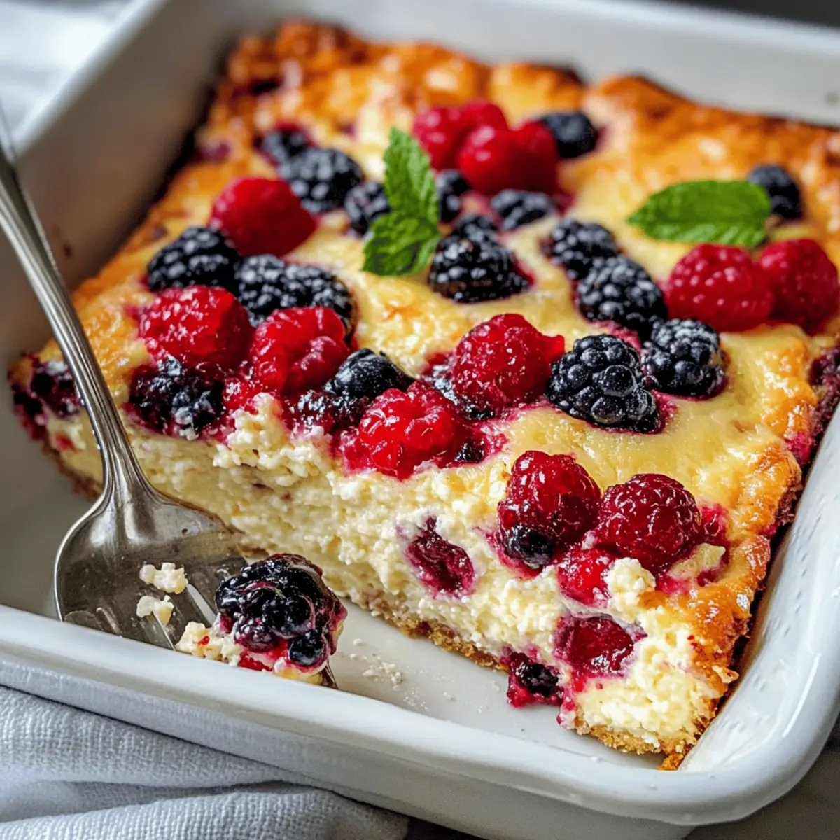Triple Berry Bake Perfect for Healthy Mornings Ahead 4 Triple Berry Bake