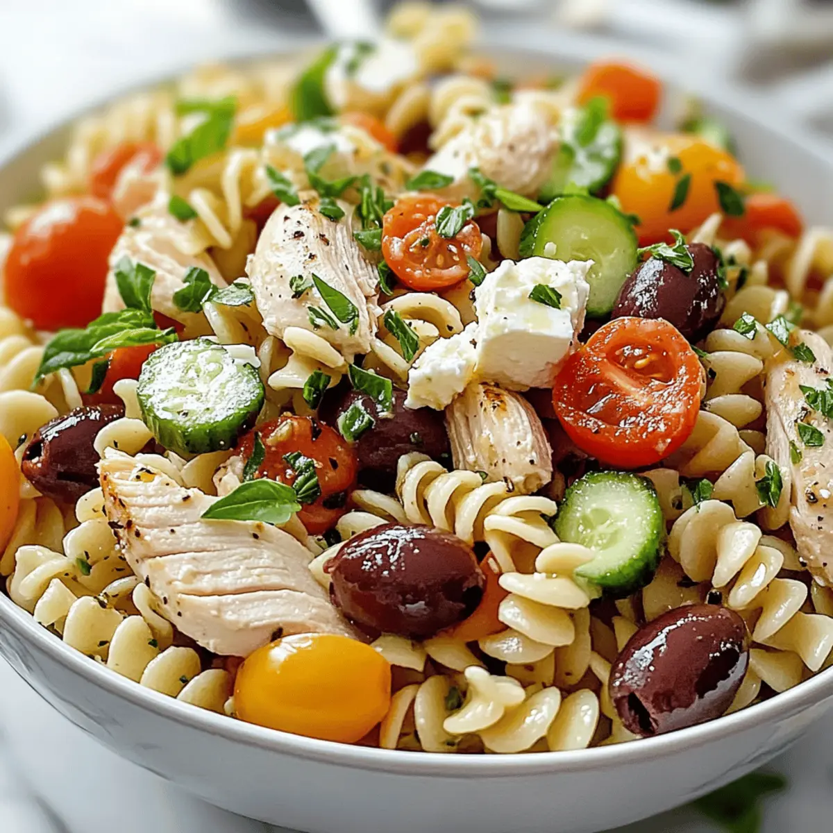 Delicious Chicken Pasta Salad for Vibrant Meal Prep Fun 4 Chicken Pasta Salad