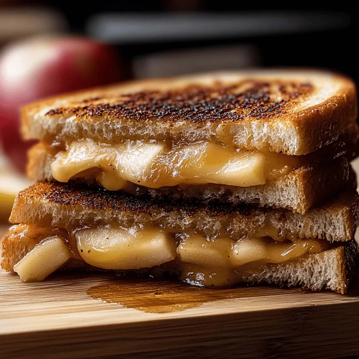 Irresistible Apple Grilled Cheese: Quick Comfort in Every Bite 4 Apple Grilled Cheese