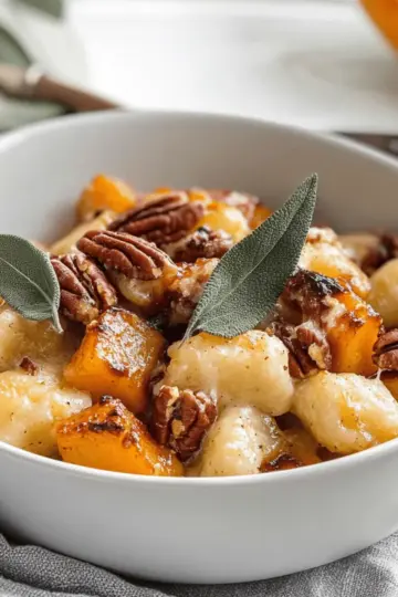 Air Fryer Pumpkin Gnocchi Bake kujci1