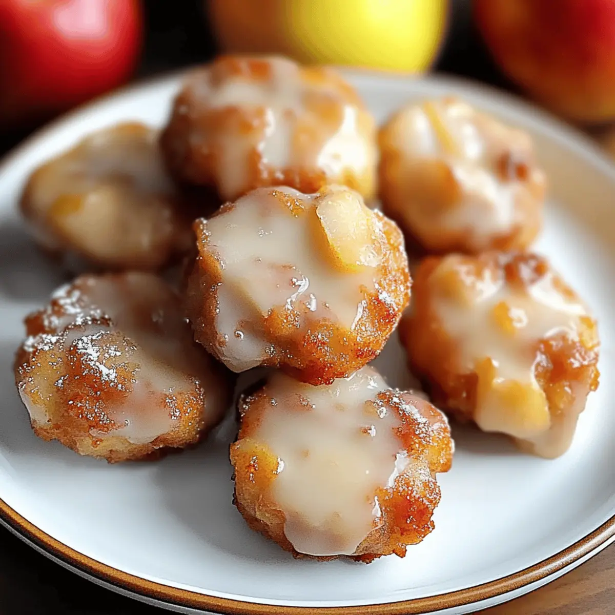 Apple Fritter Bites