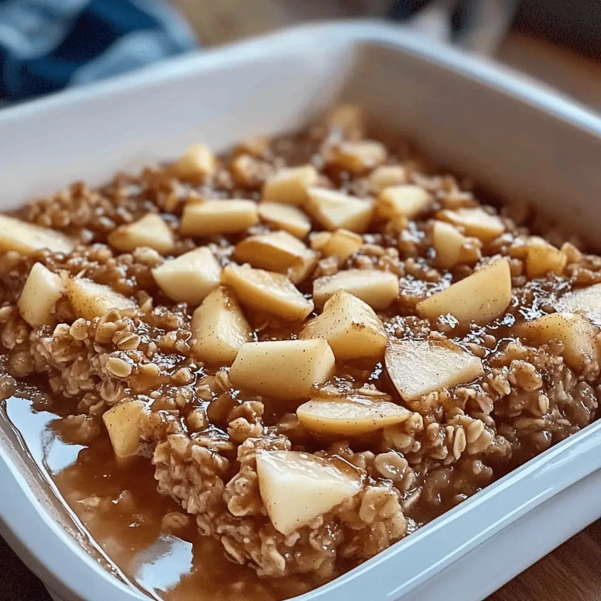 Apple and Cinnamon Baked Oatmeal bc6ref