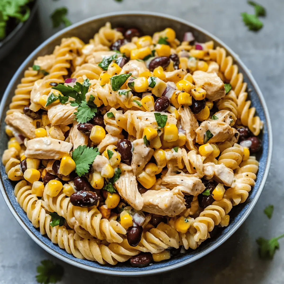 BBQ Chicken Pasta Salad mfs0af