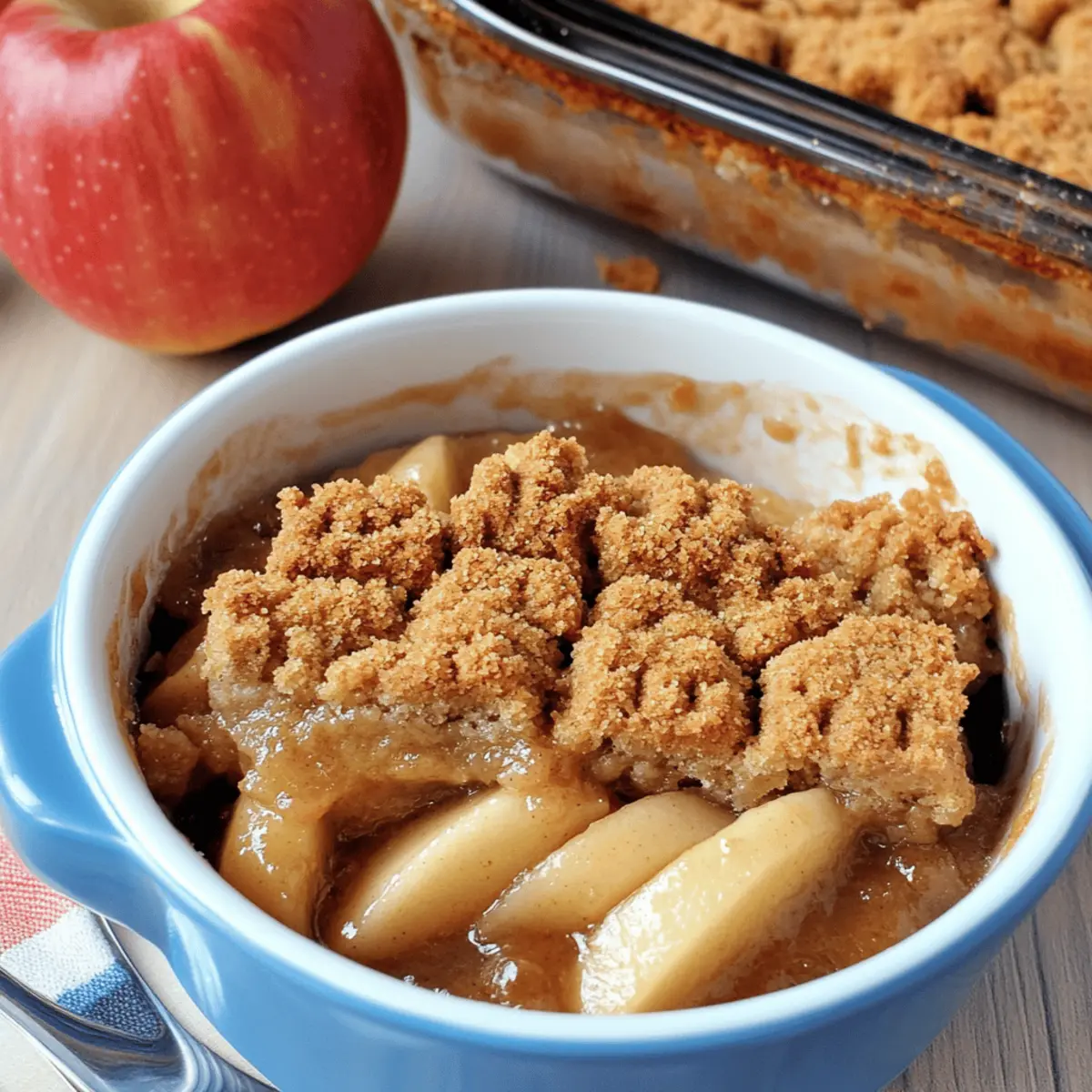 Biscoff Apple Crumble mztvmd