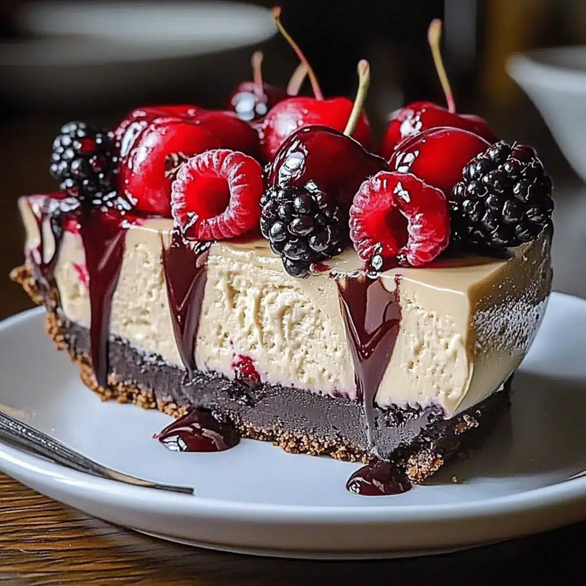 Black Forest Berry Cheesecake bi17ga