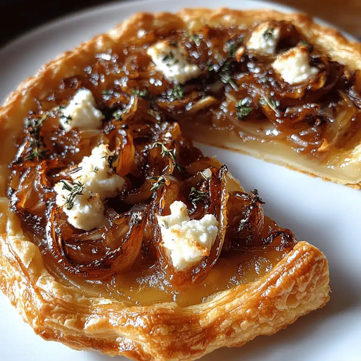Caramelized Onion and Goat Cheese Tarts s4n14r