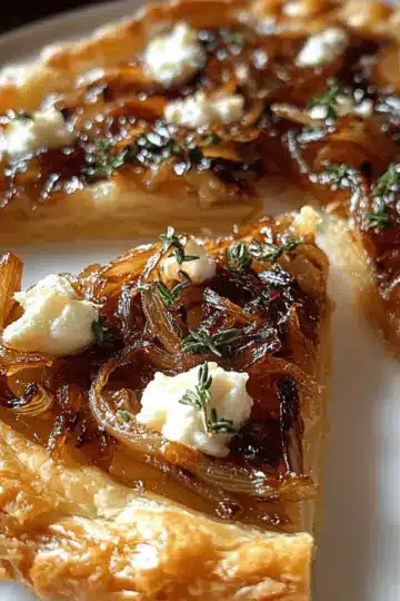 Caramelized Onion and Goat Cheese Tarts wdvrnx