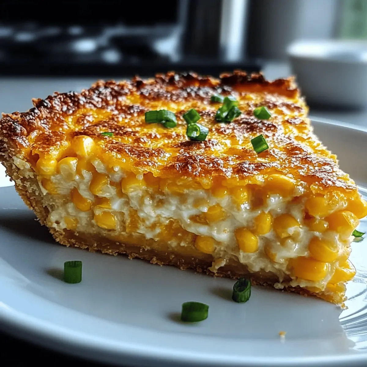 Cheddar Sweet Corn Pie gp7bmd