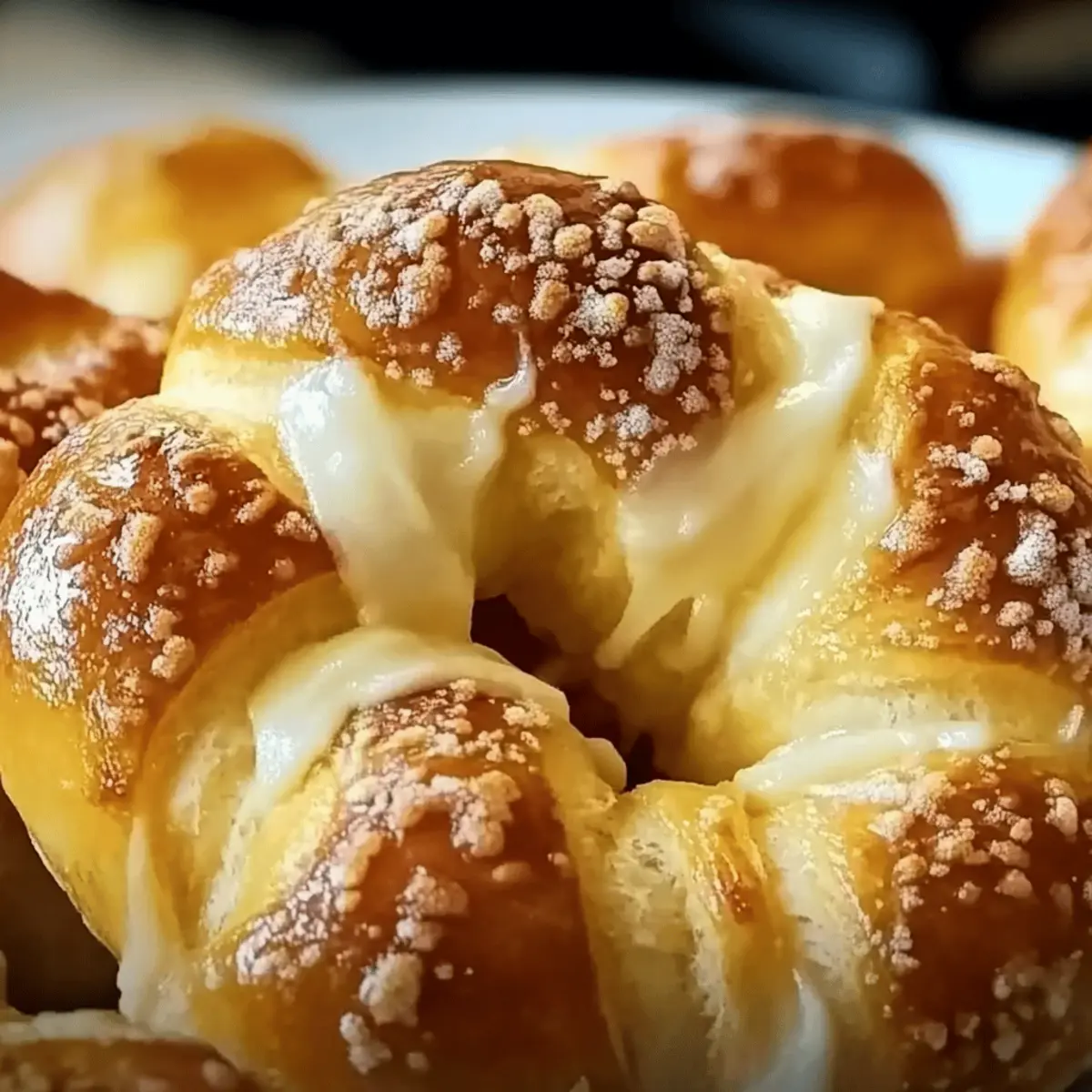 Cheese-Stuffed Pretzels