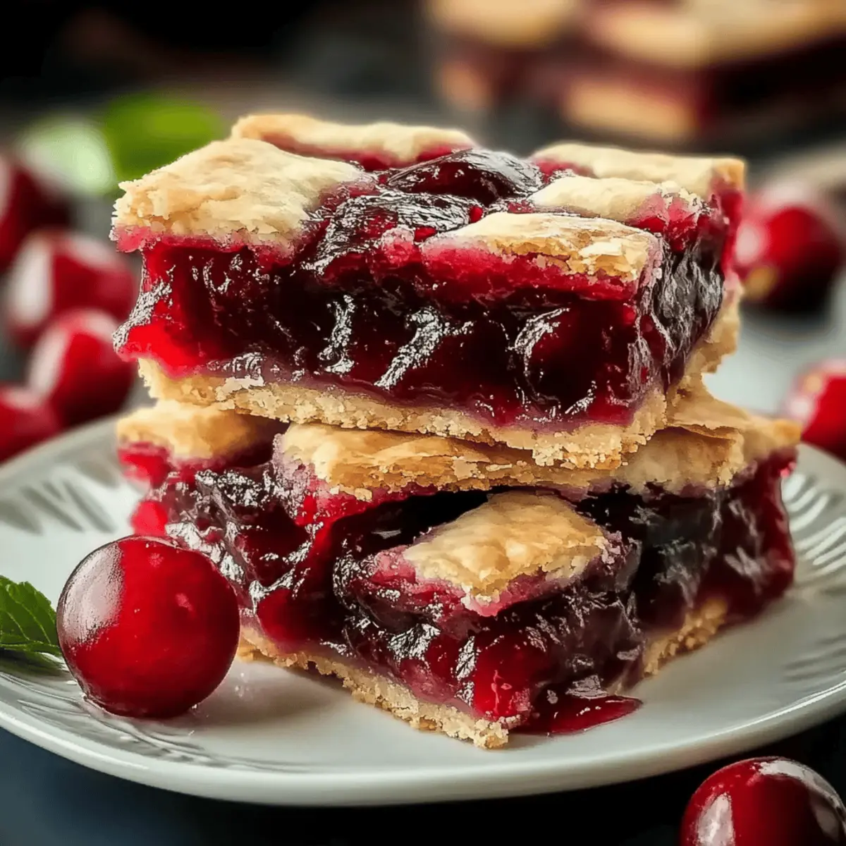 Savor the Sweetness: Irresistible Cherry Pie Bars Delight 1 Cherry Pie Bars htmdnn