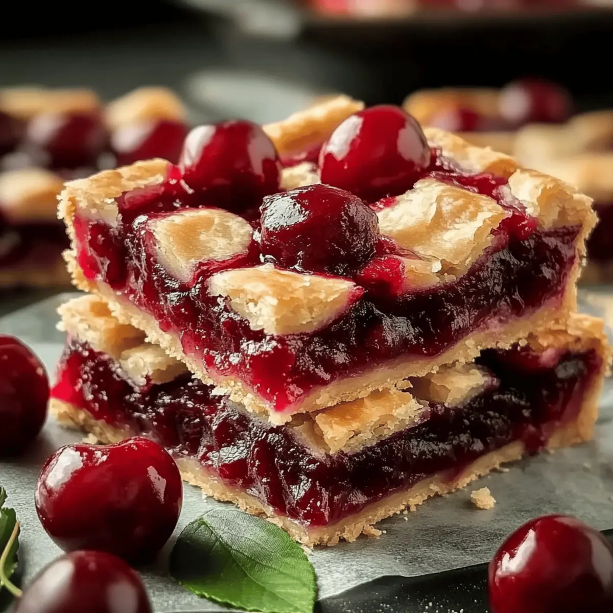 Cherry Pie Bars That Brighten Your Day with Sweet Flavor 4 Cherry Pie Bars