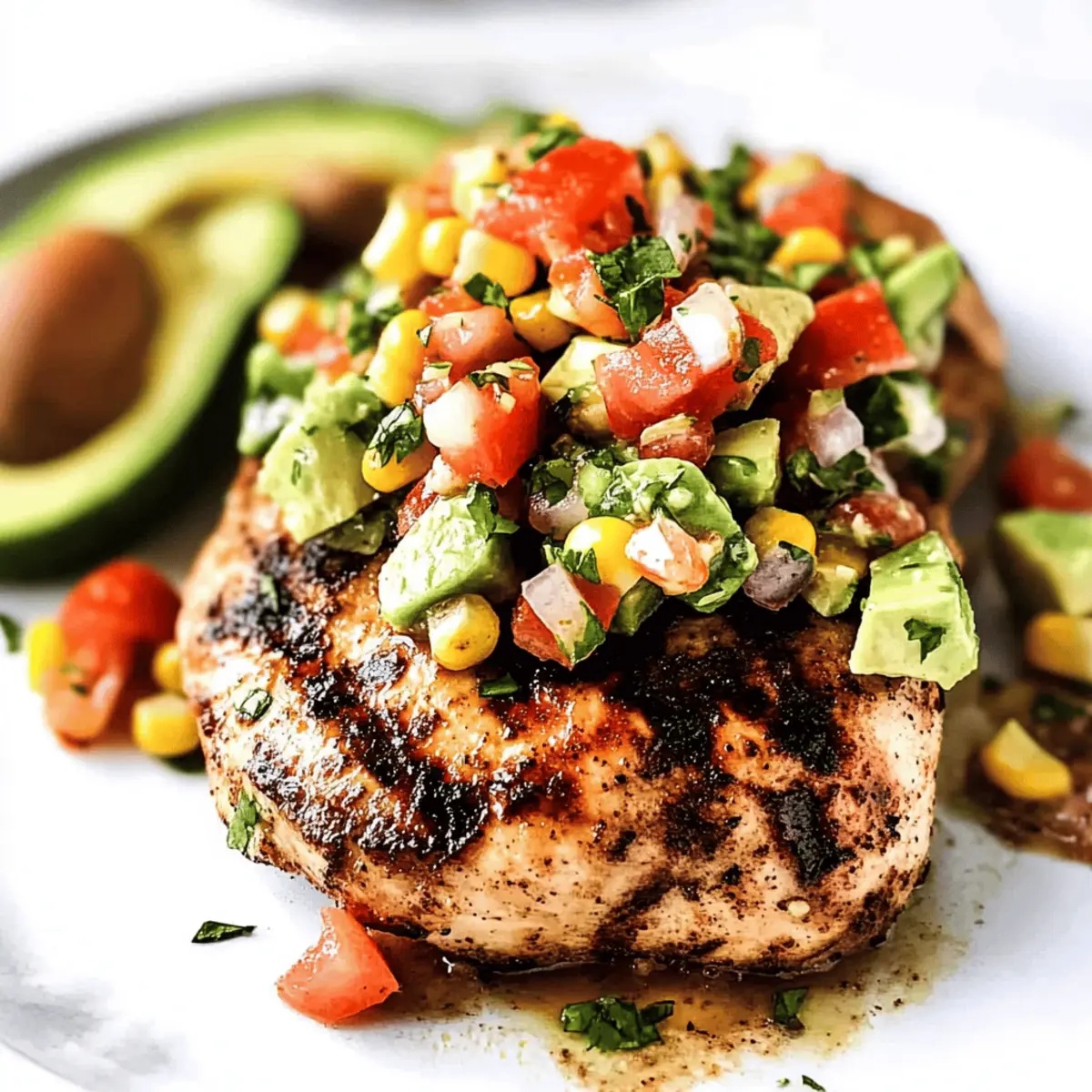 Chicken Recipe with Avocado: Zesty Fiesta Delight 4 Chicken Recipe with Avocado