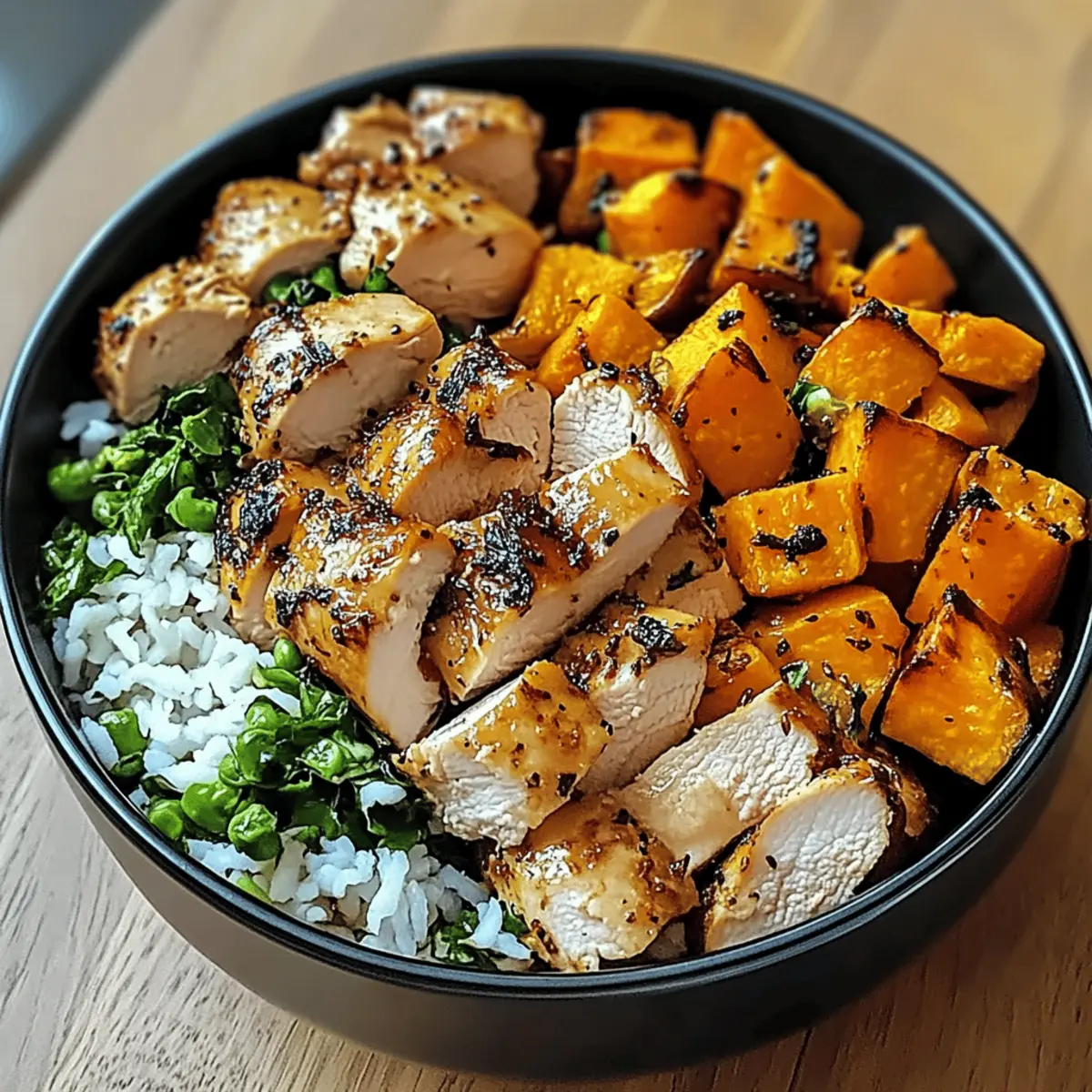 Chicken and Sweet Potato Rice Bowl frsprb