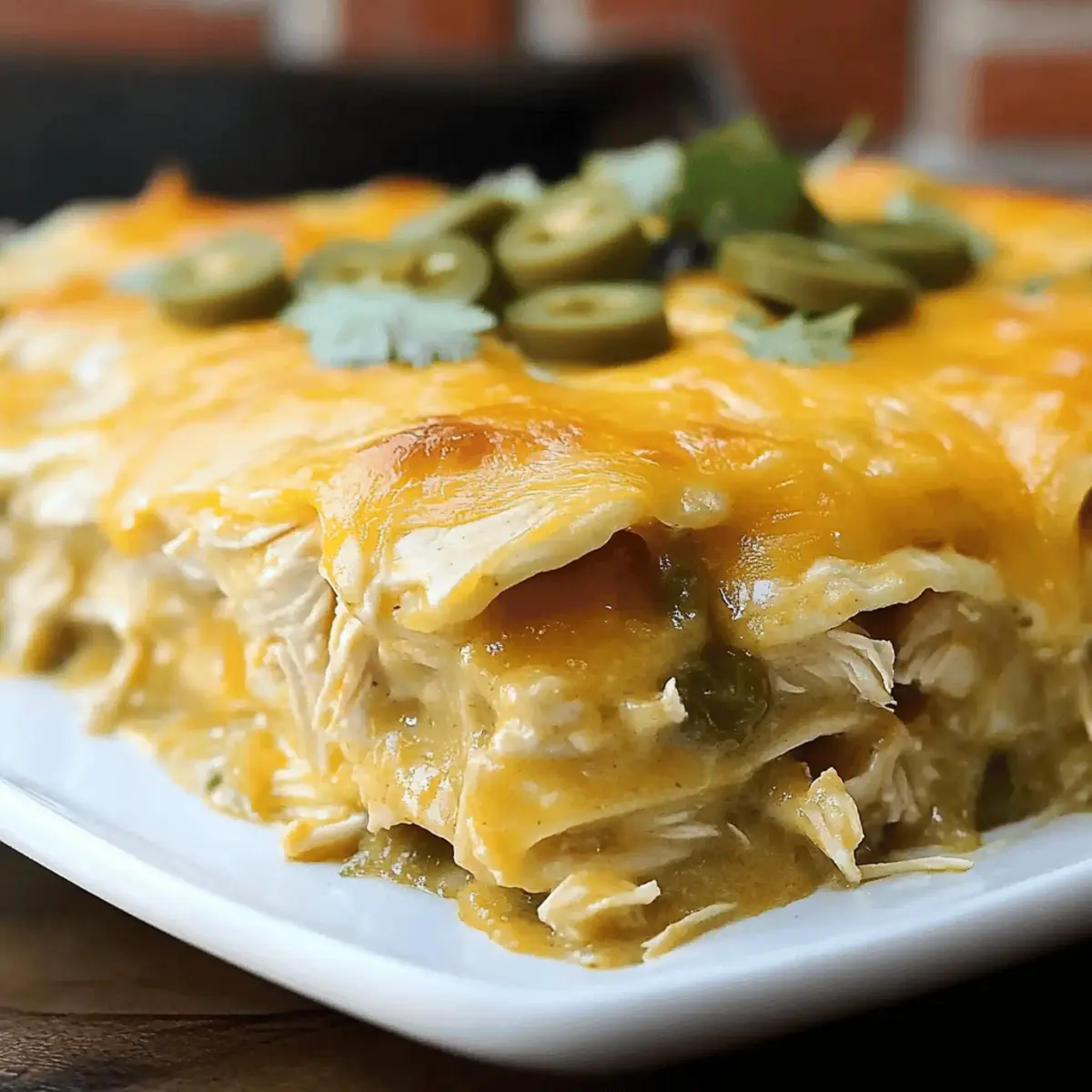 Chile Chicken Enchilada Casserole eybqe0