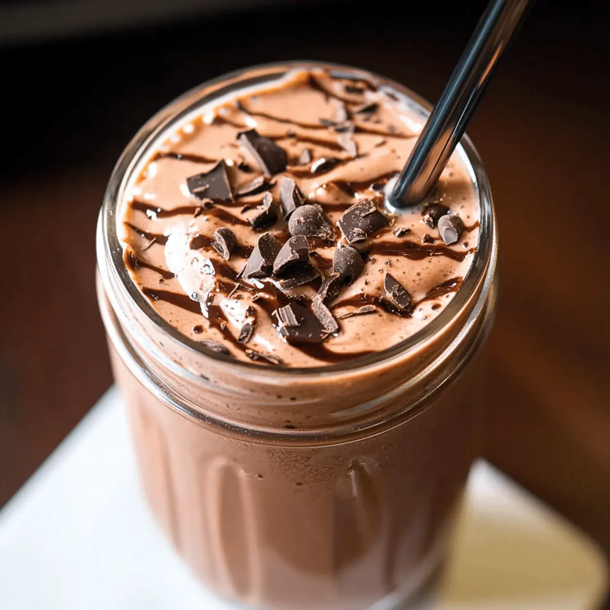 Chocolate Protein Shake fkozws