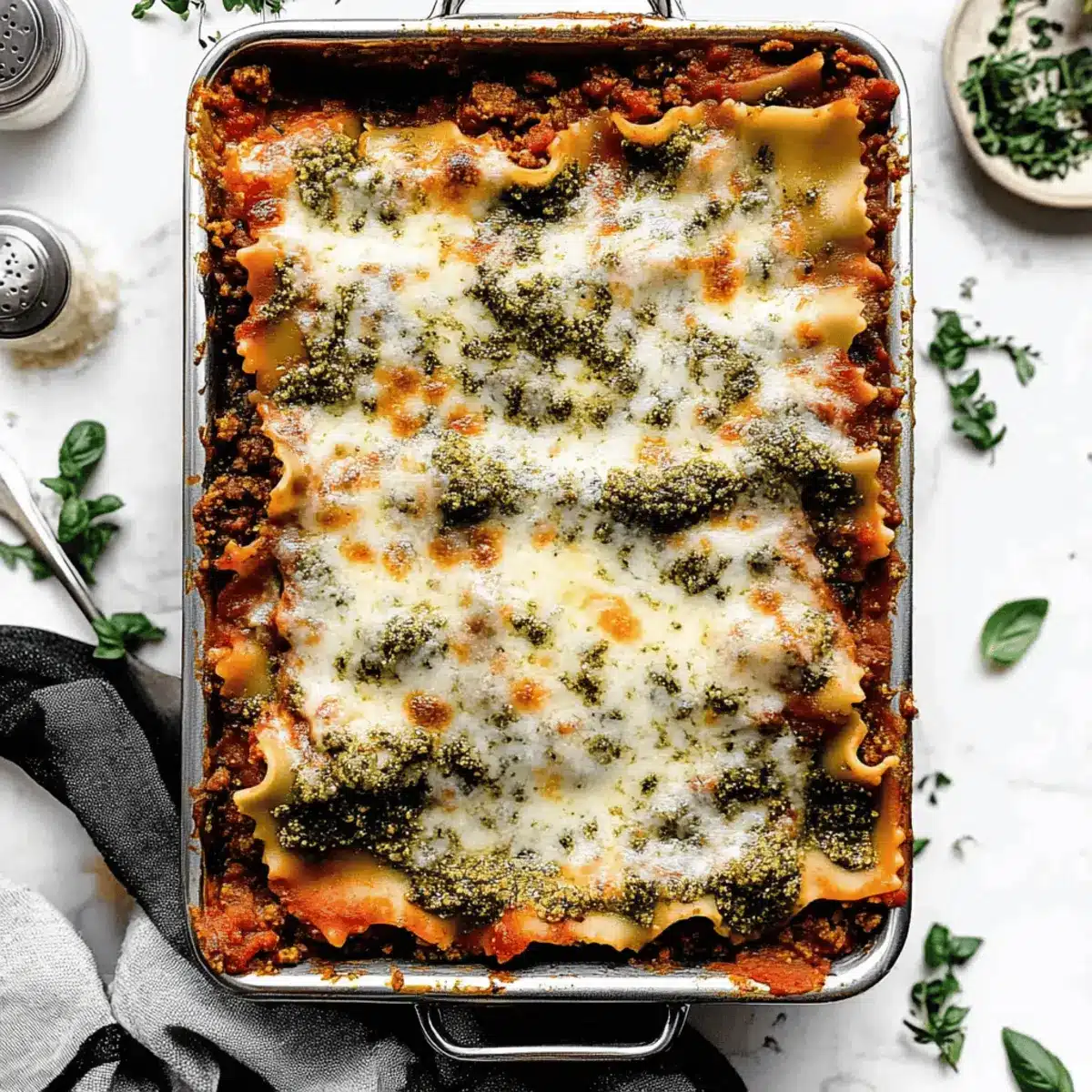 Christmas Eve Lasagna ecahru