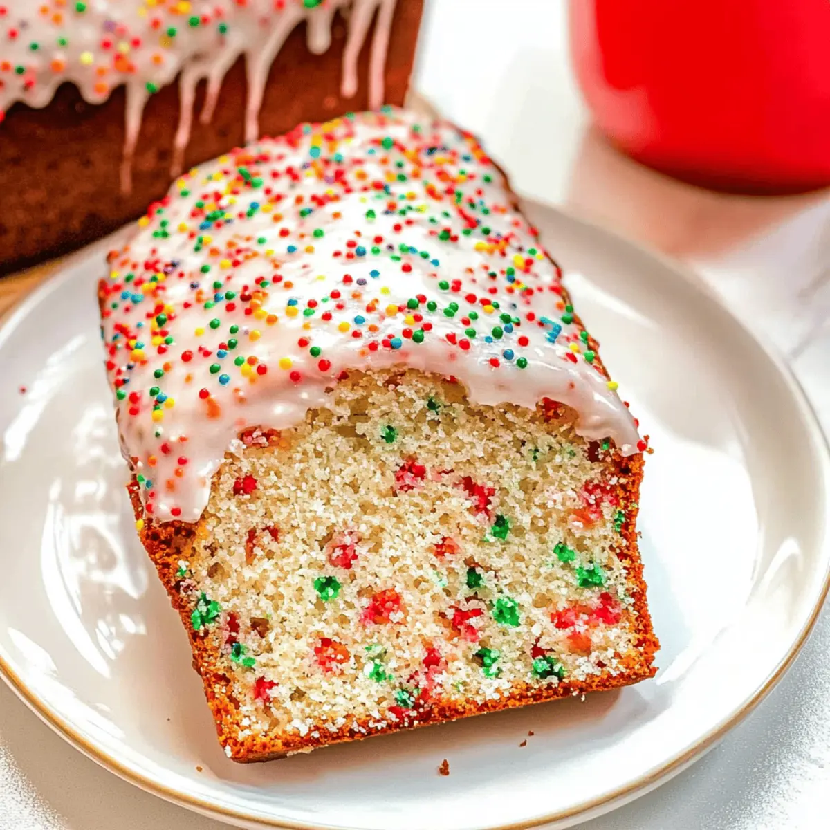 Christmas Funfetti Bread gi3ekj