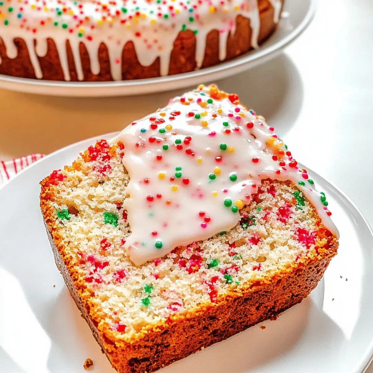 Christmas Funfetti Bread gj9owg