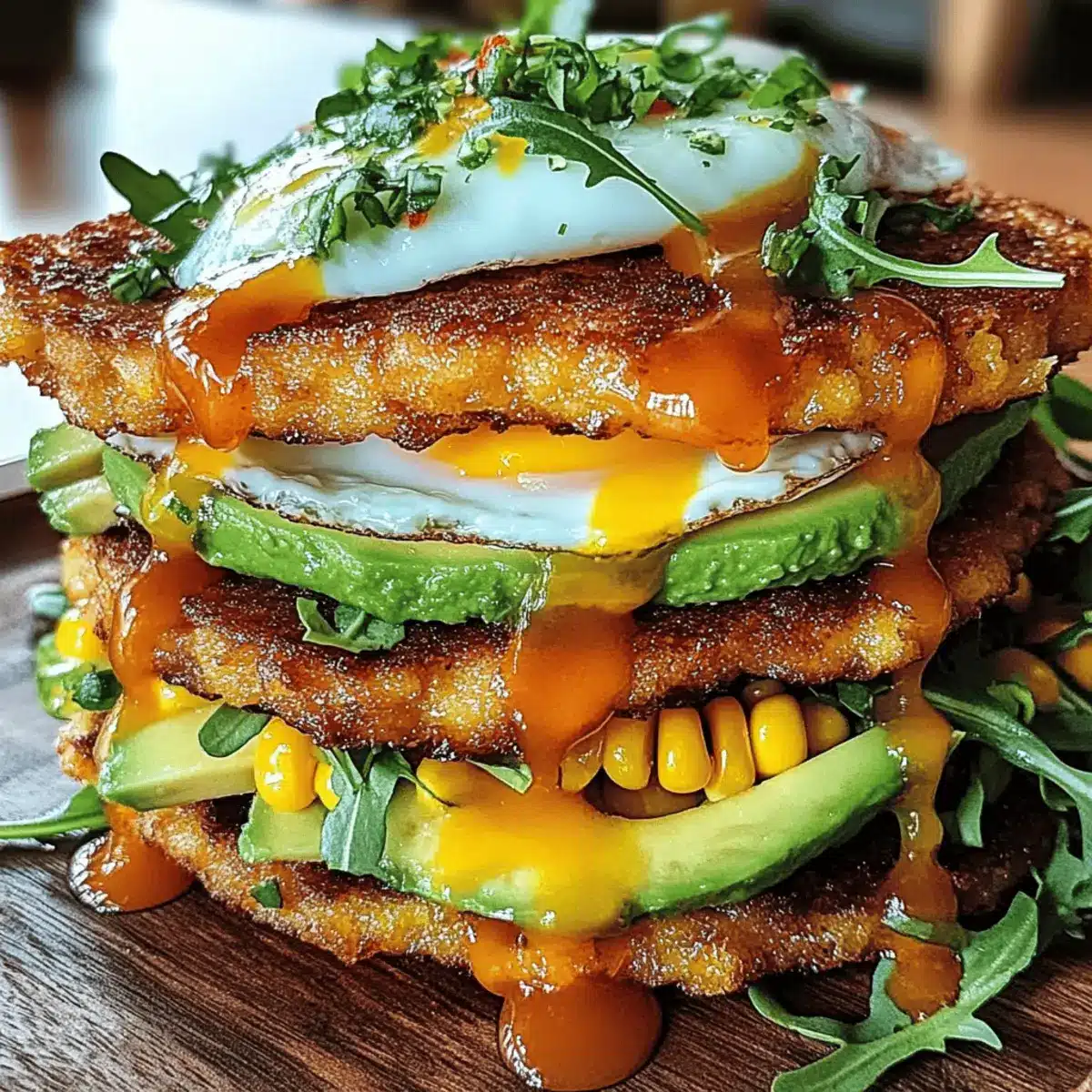 Corn Fritter Breakfast Sandwiches That Will Brighten Your Morning 4 Corn Fritter Breakfast Sandwiches