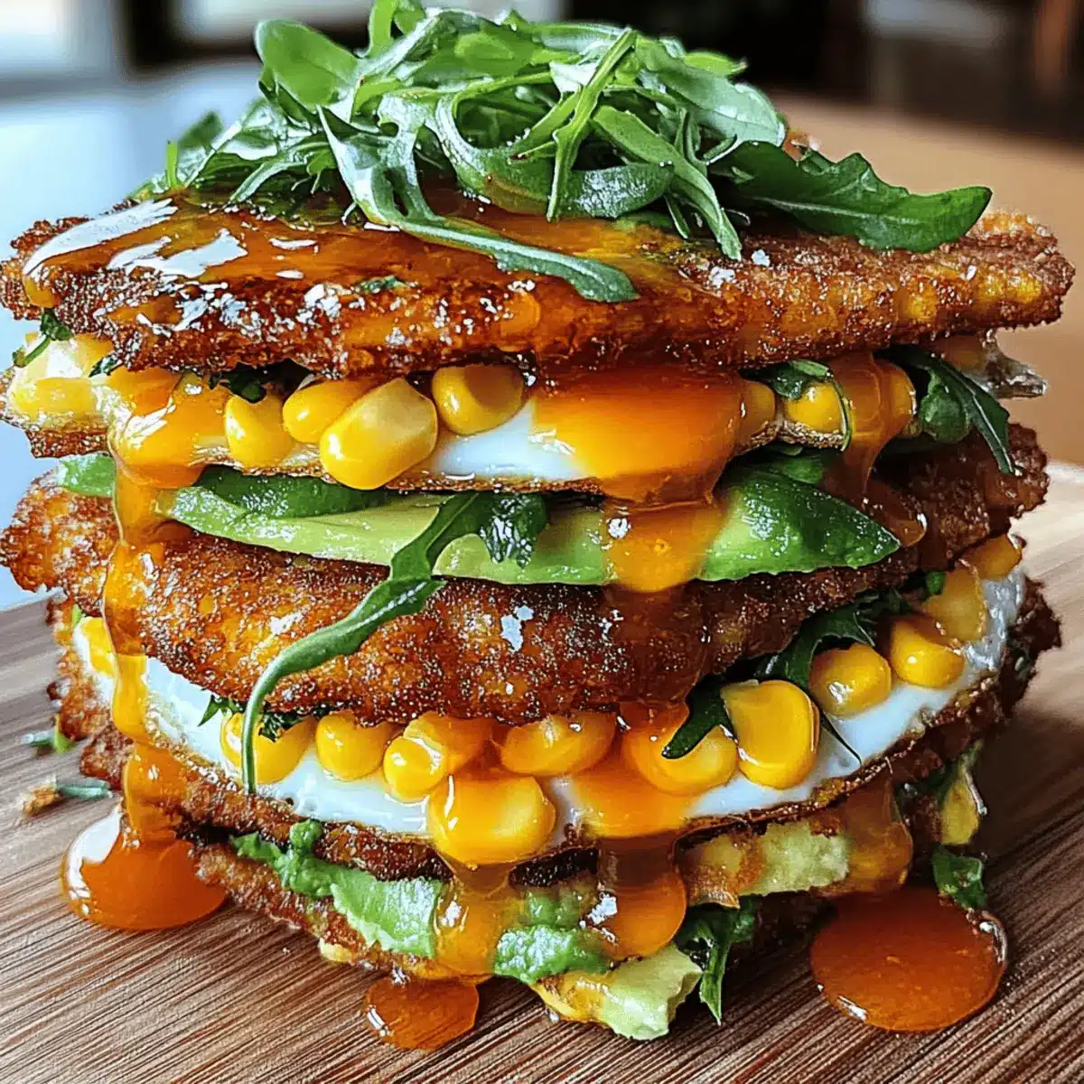 Corn Fritter Breakfast Sandwiches That Will Brighten Your Morning 3 Corn Fritter Breakfast Sandwiches iosdbz