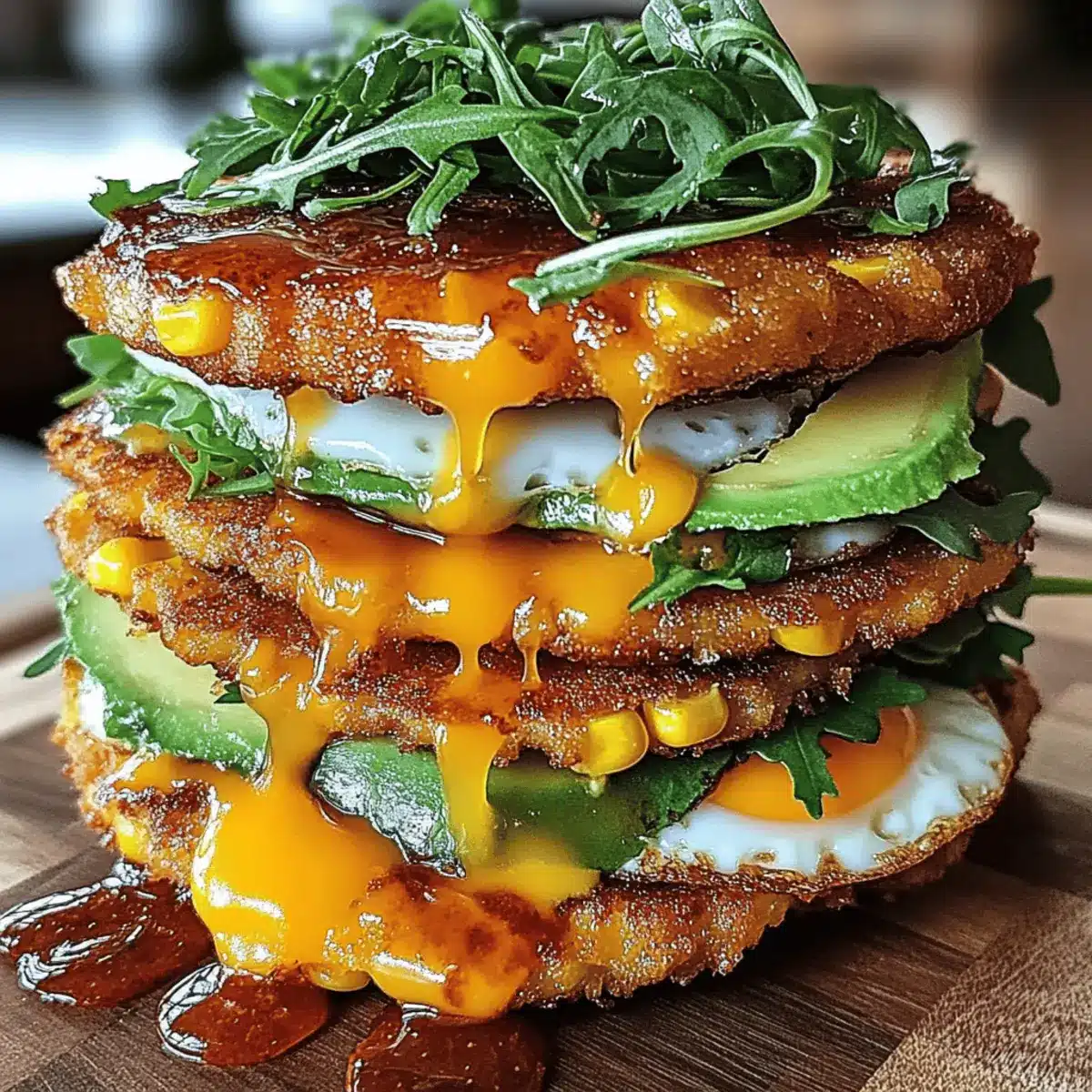 Corn Fritter Breakfast Sandwiches That Will Brighten Your Morning 2