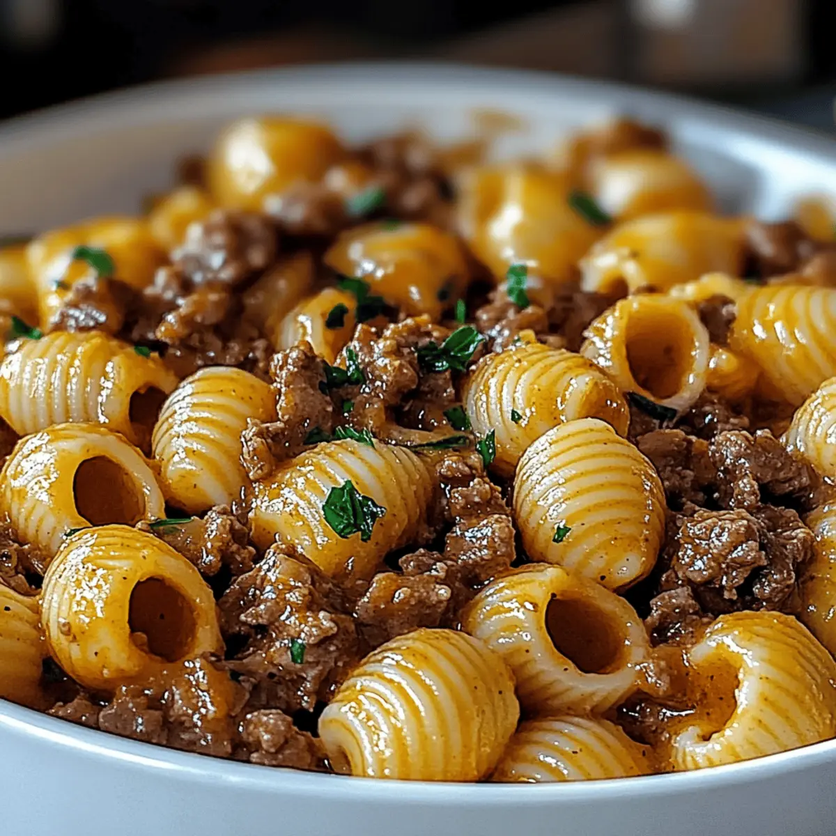 Creamy Beef and Shells: A Quick Comfort Food Classic 4 Creamy Beef and Shells