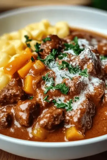 Creamy German Goulash