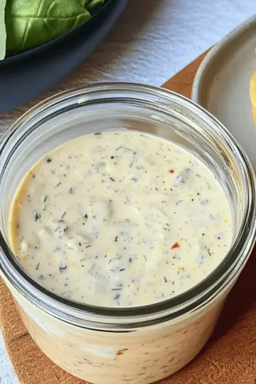 Creamy Italian Salad Dressing bzg4b3