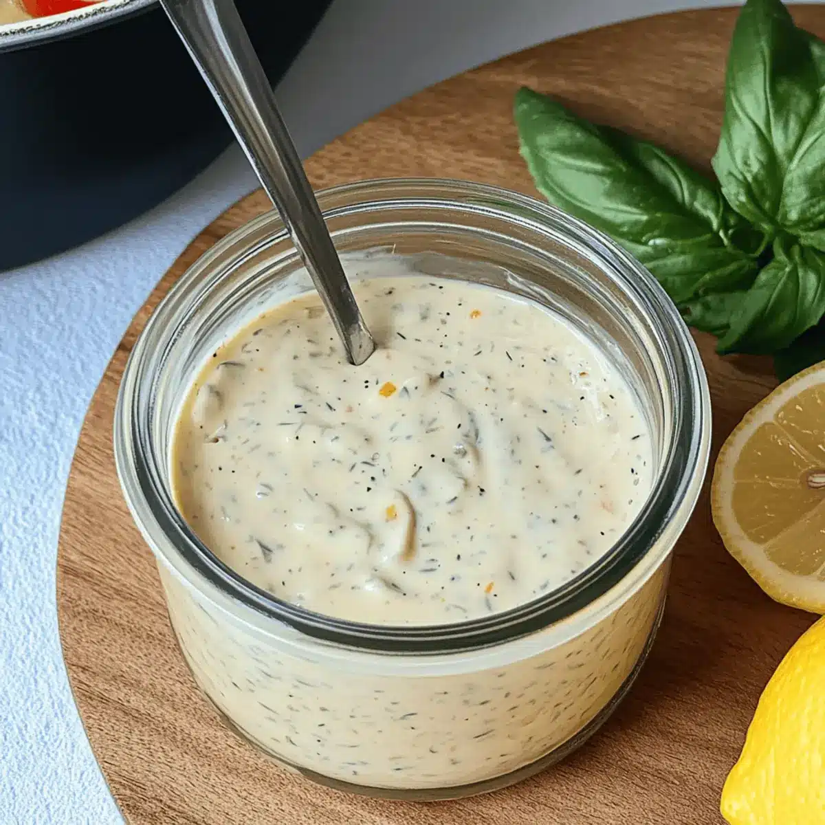 Creamy Italian Salad Dressing c7otuy