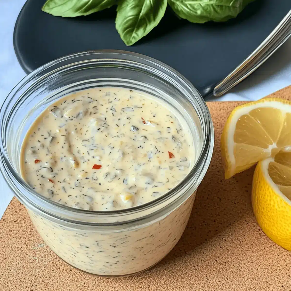 Creamy Italian Salad Dressing va7itz