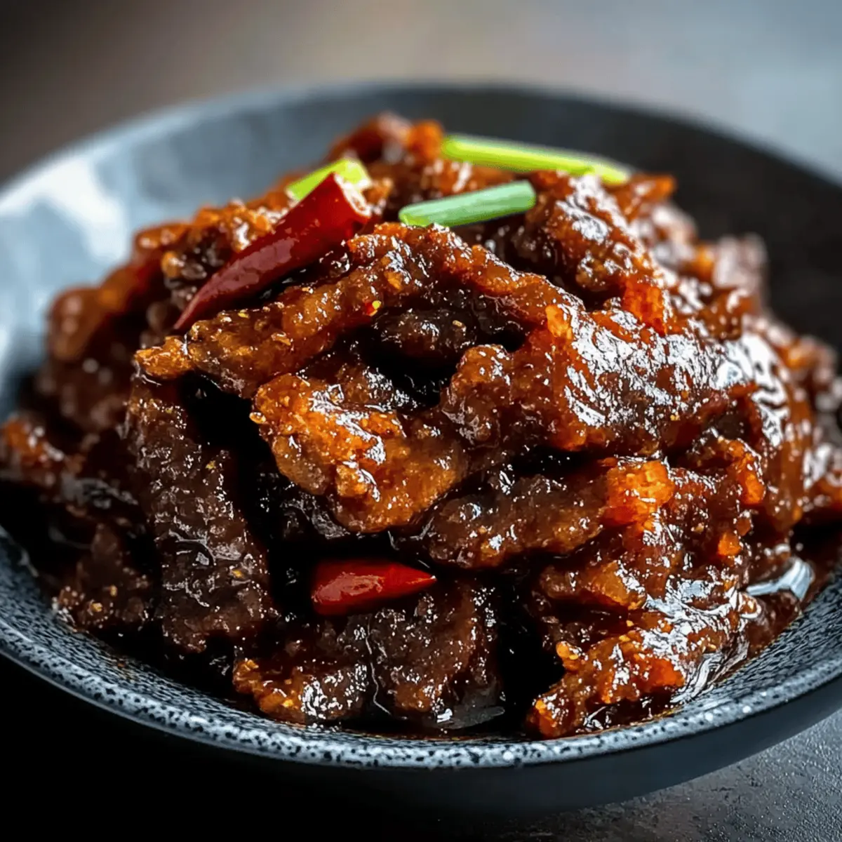 Crispy Chilli Beef