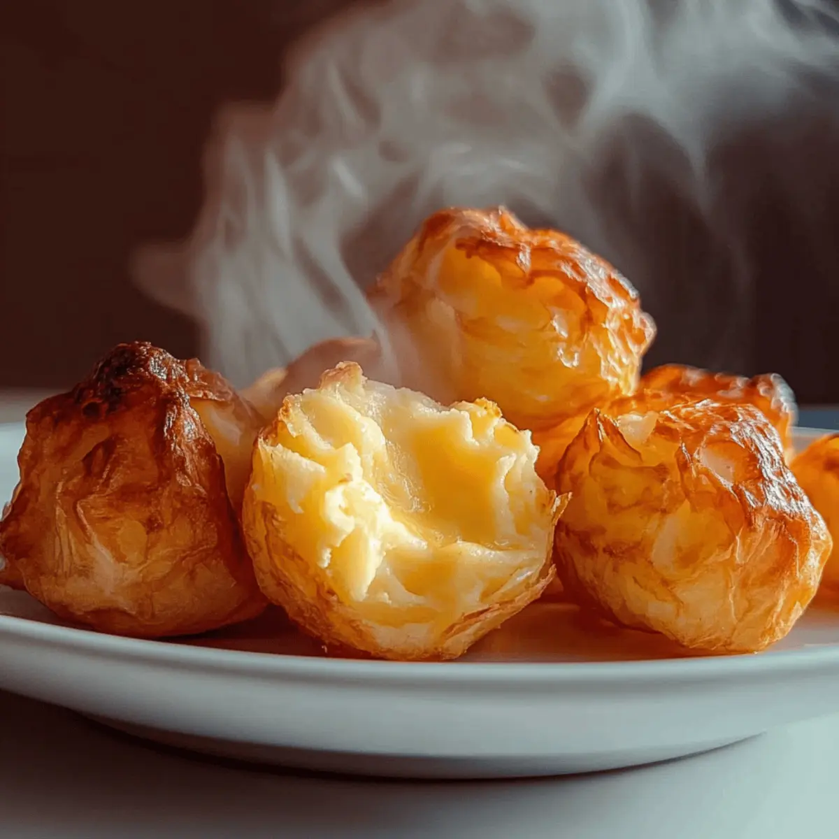 Crispy Mashed Potato Cheese Puffs