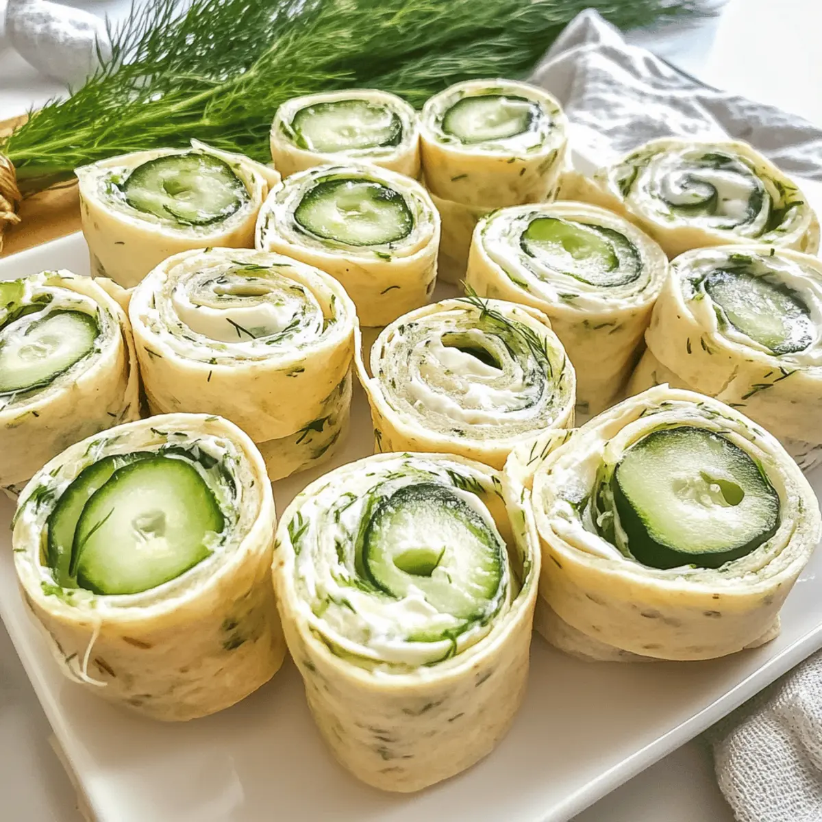 Cucumber Dill Pinwheels: Easy, Refreshing Appetizer Delight 4 Cucumber Dill Pinwheels