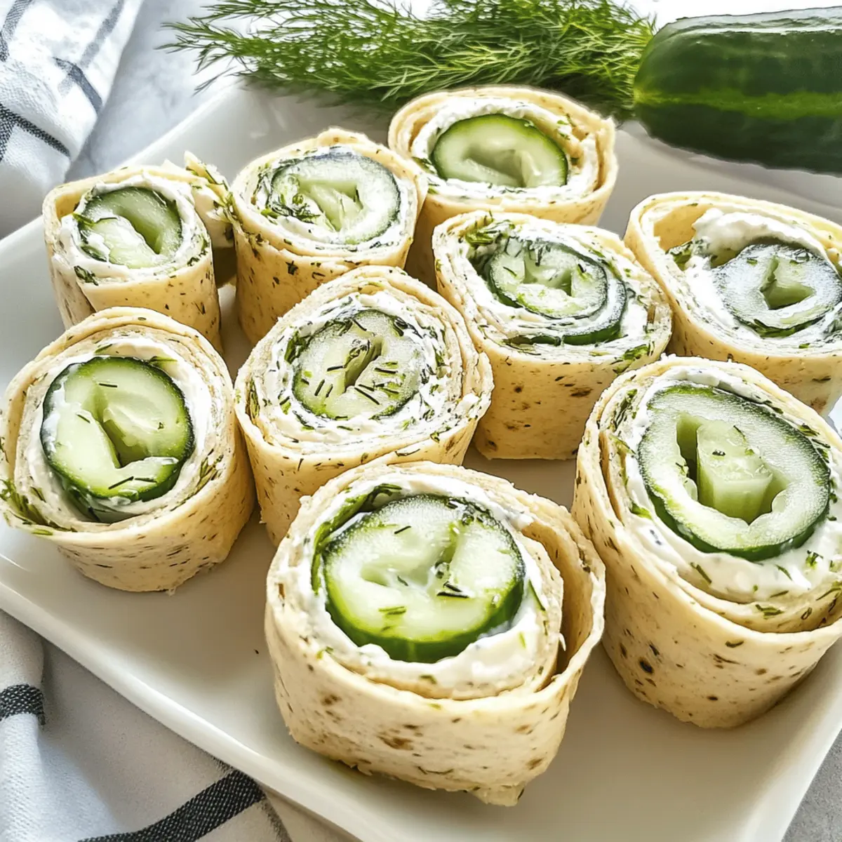 Cucumber Dill Pinwheels vzdmug