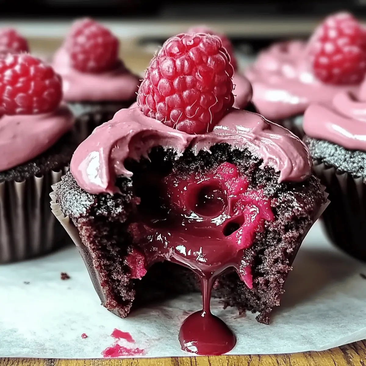 Decadent Raspberry Chocolate Lava Cupcakes You’ll Crave Forever 4 Decadent Raspberry Chocolate Lava Cupcakes