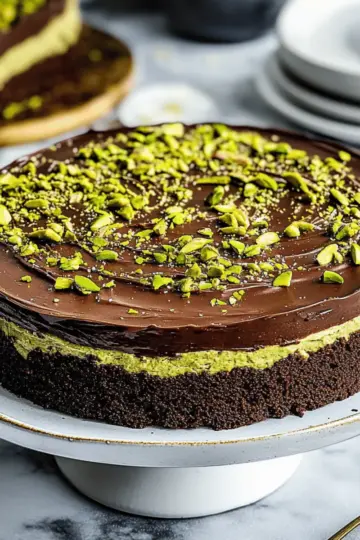 Indulge in Irresistible Dubai Chocolate Cake Delight 27 Dubai Chocolate Cake