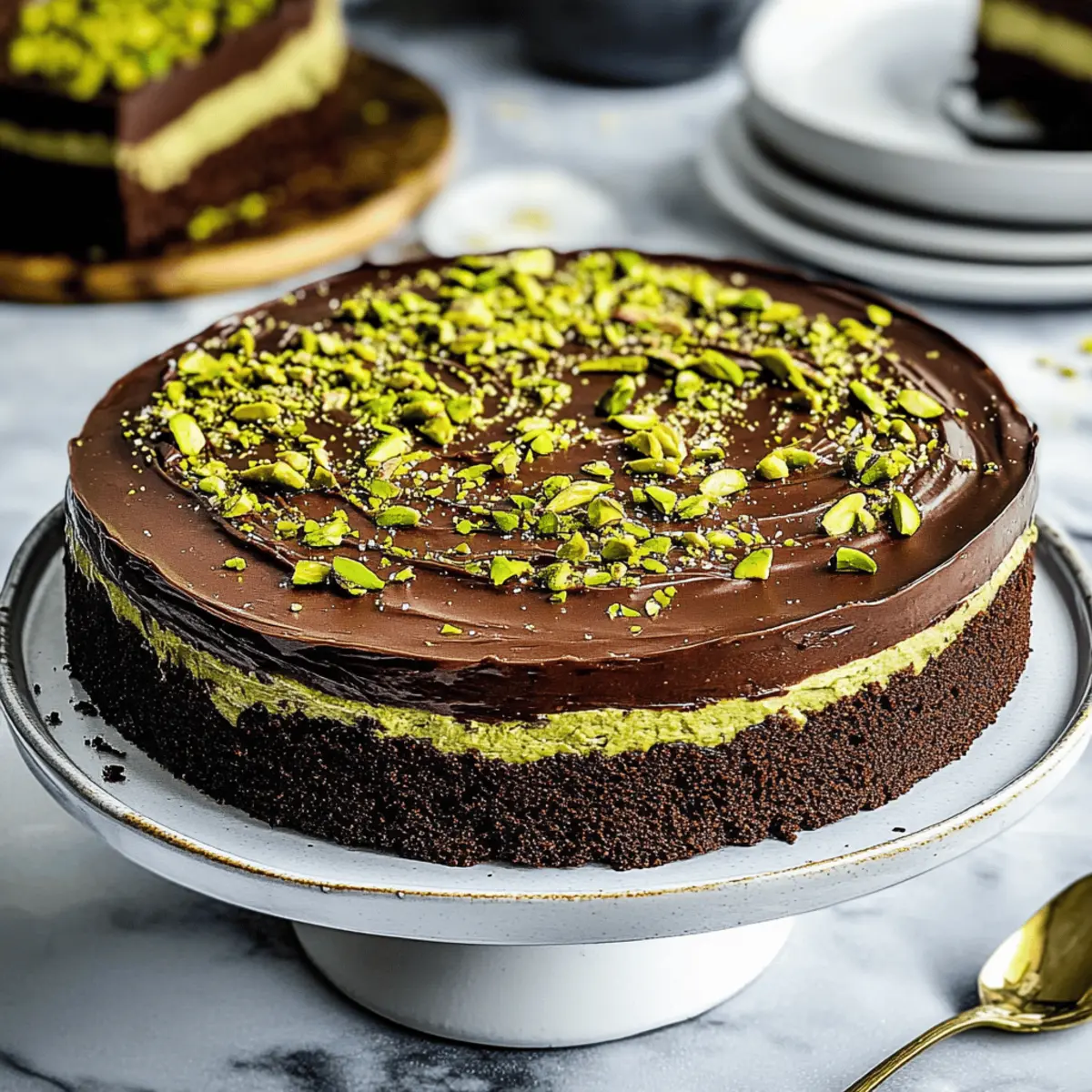 Indulge in Irresistible Dubai Chocolate Cake Delight 4 Dubai Chocolate Cake