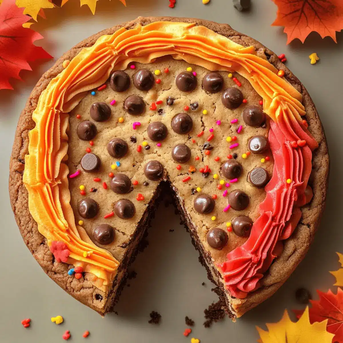 Fall Cookie Cake avzynf