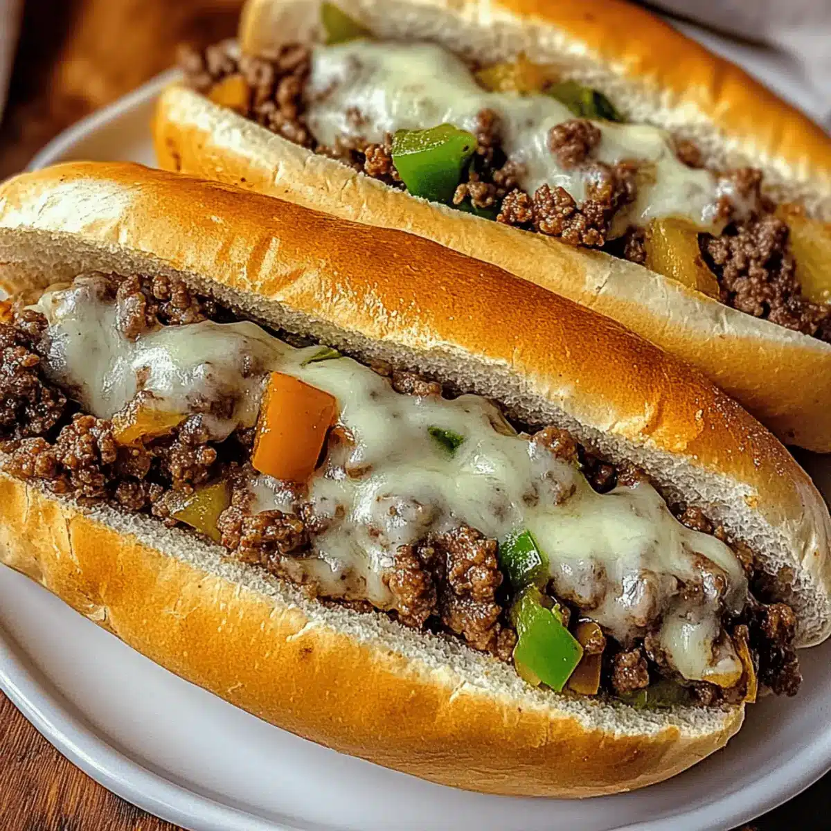 Savory Ground Beef Philly Cheesesteaks for Ultimate Comfort 4 Ground Beef Philly Cheesesteaks