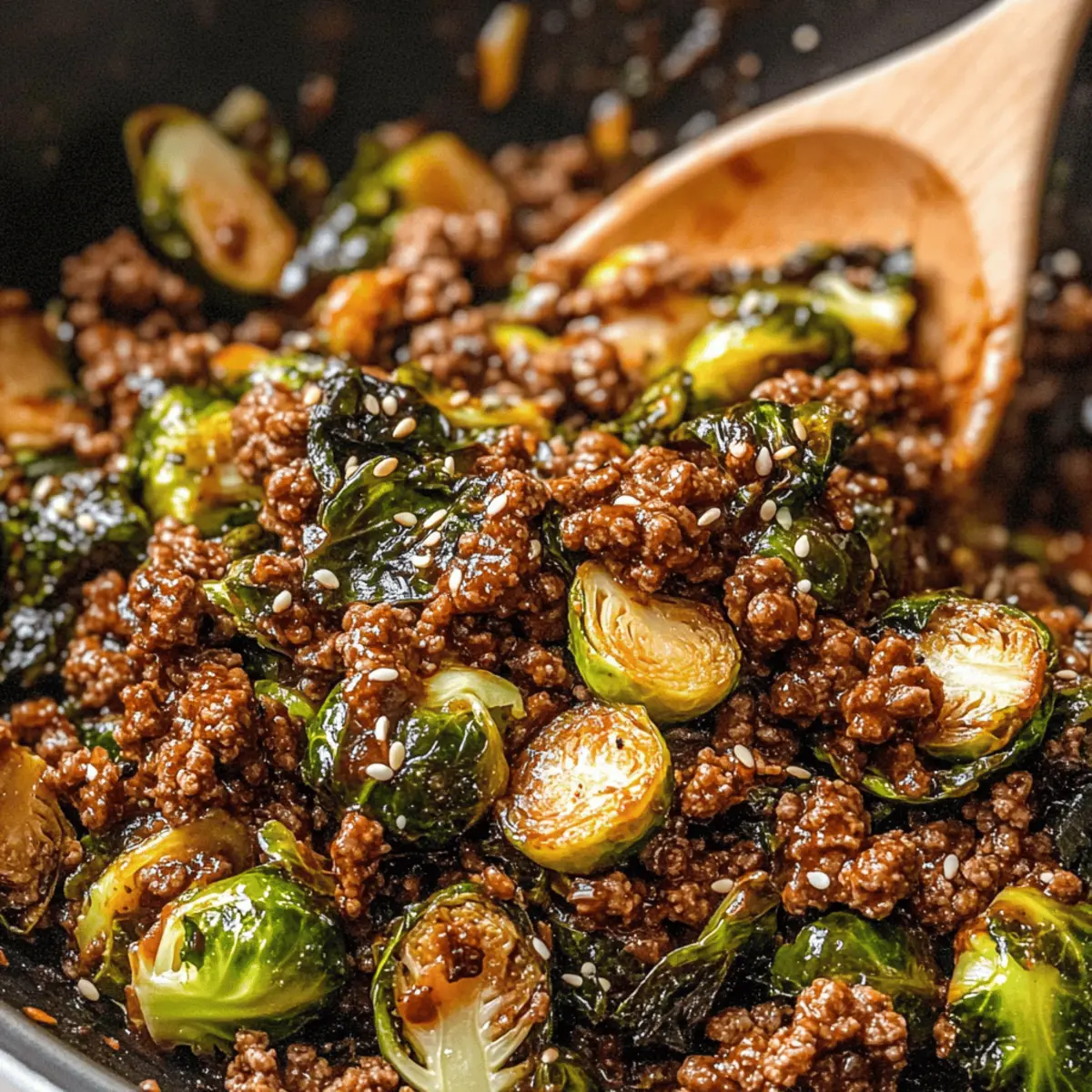 Ground Beef and Brussels Sprouts jt3r9r