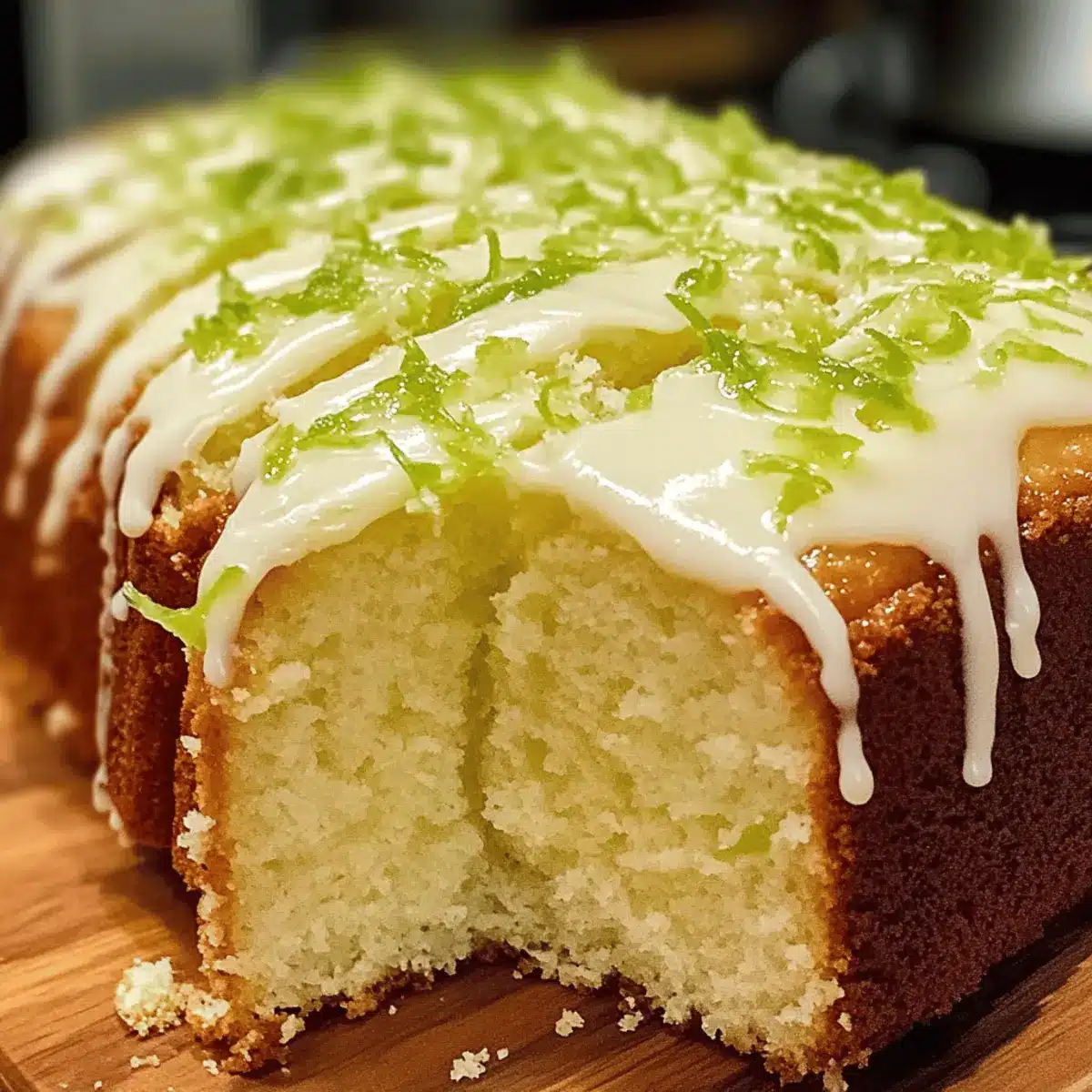 Key Lime Pound Cake h9jjmf