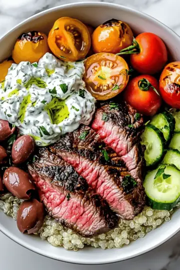 Mediterranean Steak Bowl