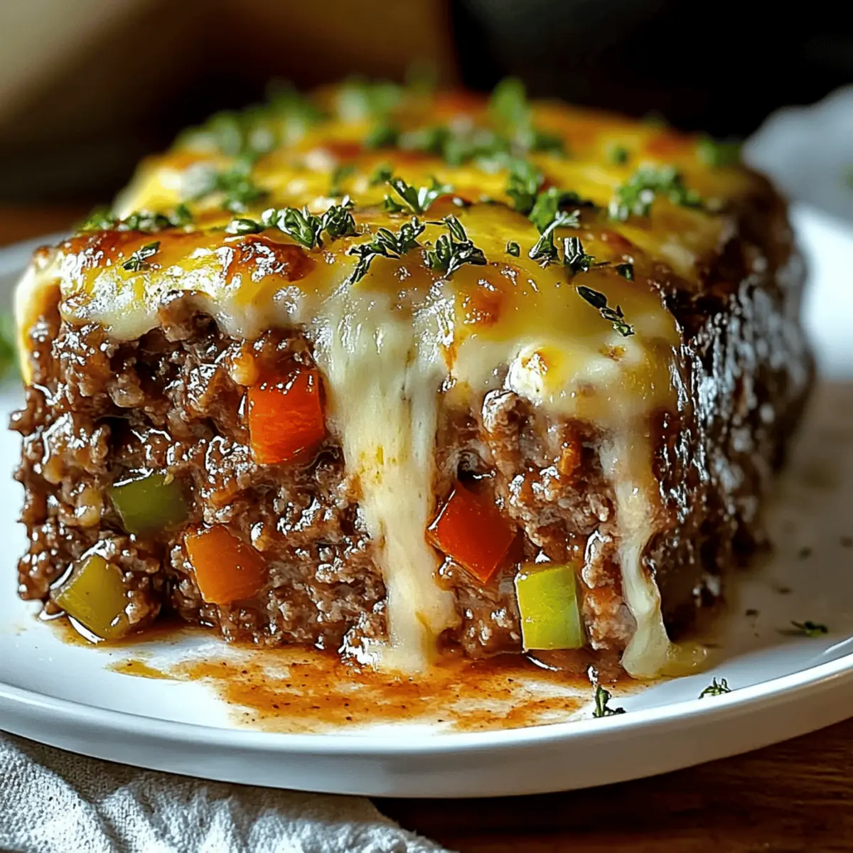 Delicious Philly Cheesesteak Meatloaf: Comfort in Every Bite 4 Philly Cheesesteak Meatloaf