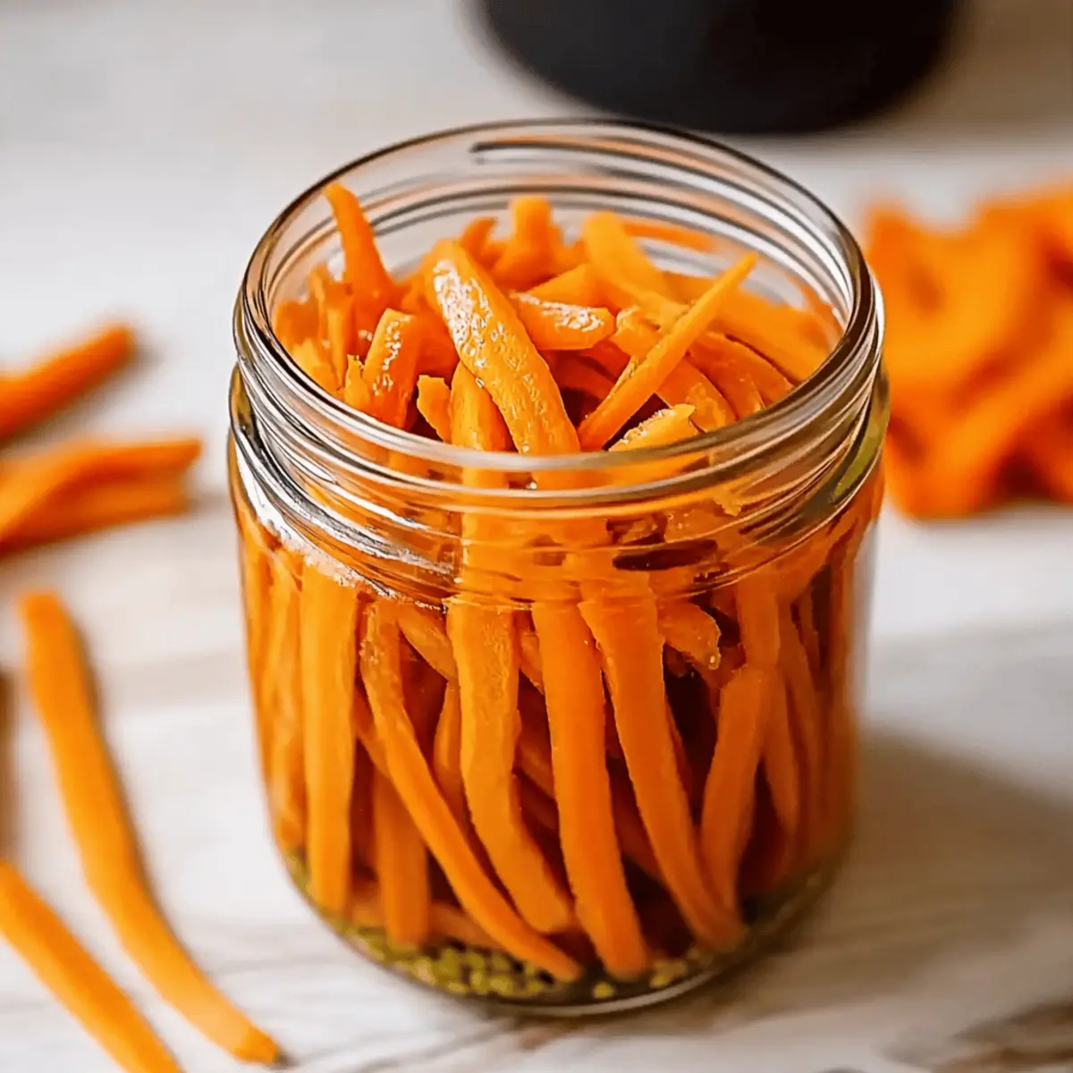 Tangy Pickled Carrots for Tasty Tacos and Crunchy Salads 4 Pickled Carrots