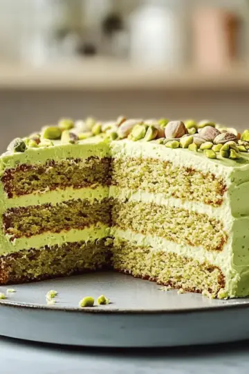 Pistachio Sheet Cake