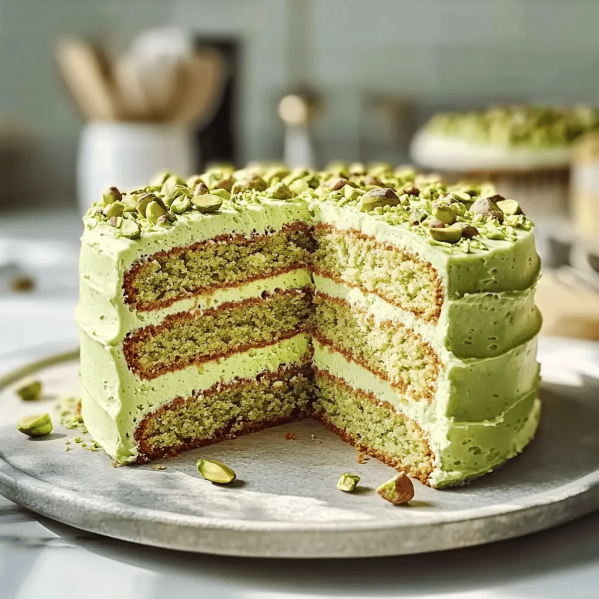 Pistachio Sheet Cake tkzdhv