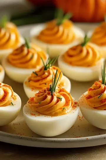 Pumpkin Patch Deviled Eggs acrkf0